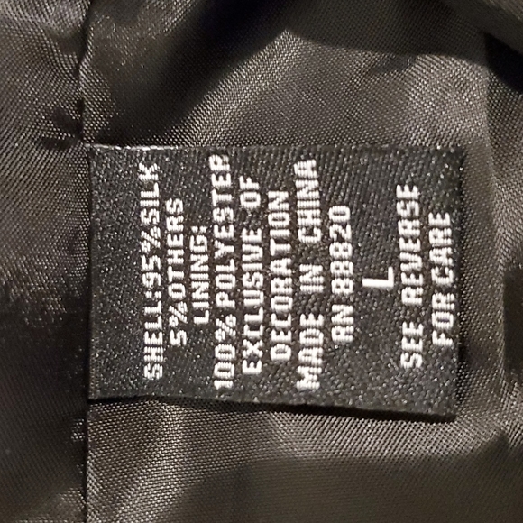 Theresa Renz - Silk , Embroidered blazer.  NEW Must have! BENEFITS RESCUE DOGS - Picture 8 of 12